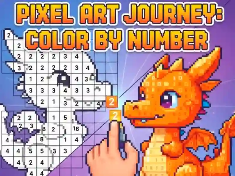 Игра Нацртајте слика по бројки Pixel Art онлајн