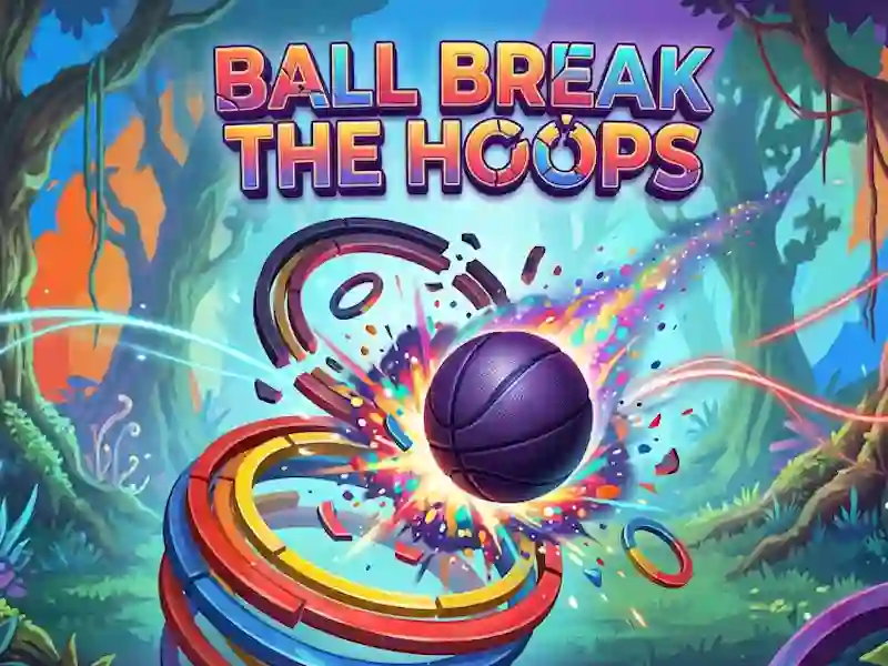 Игра Ball Break The Hoops онлајн