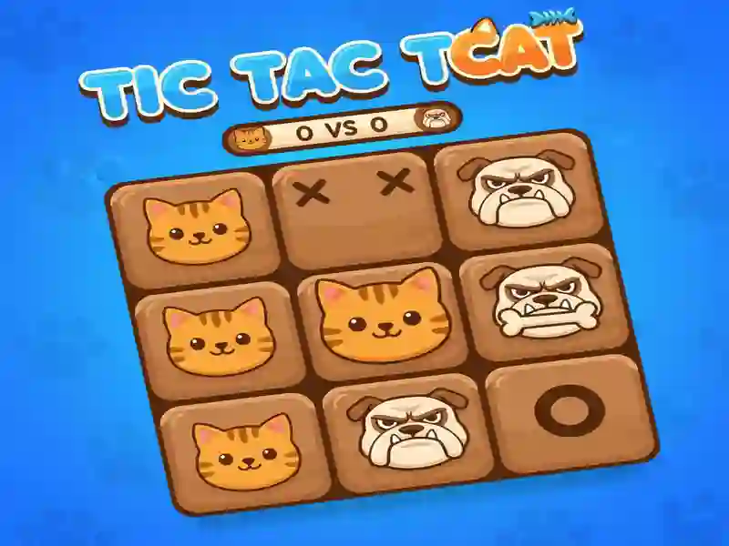 Игра Tic Tac Toe: Cat онлајн