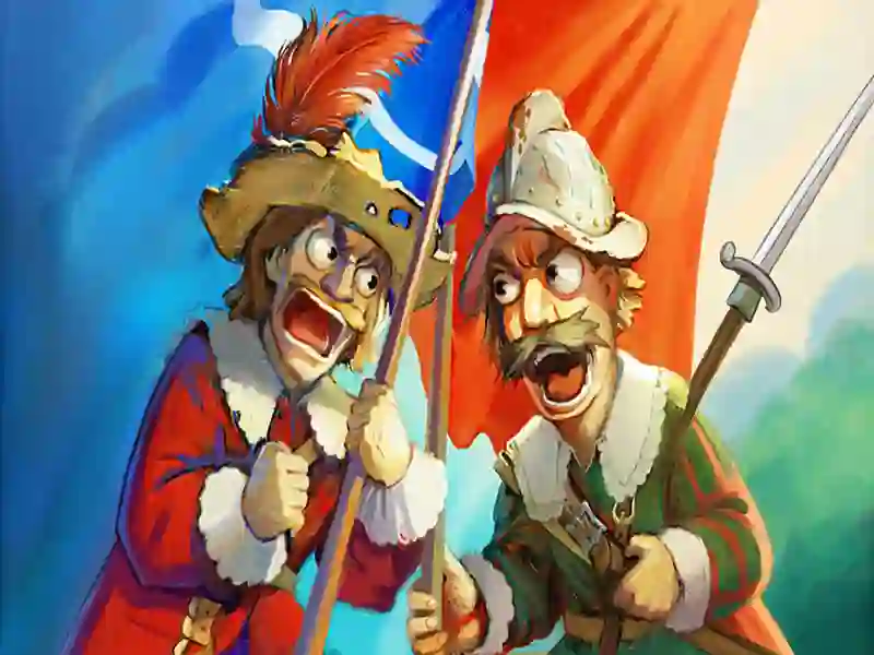 Игра Мускетари: барут против челик онлајн