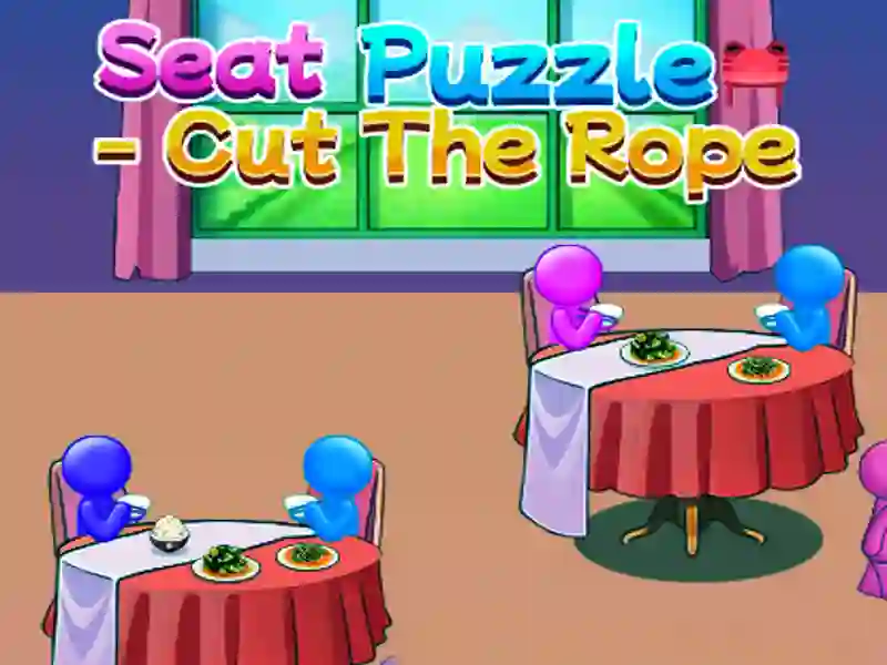 Игра Seat Puzzle Cut The Rope онлајн