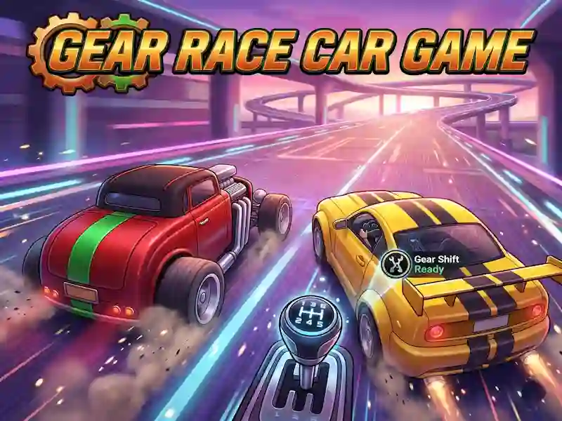 Игра Gear Race Car Game онлајн