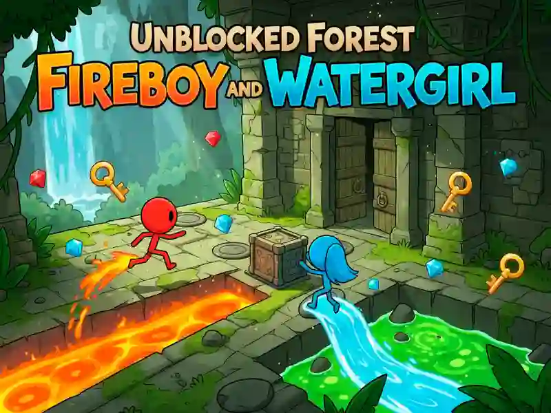 Игра Fireboy and Watergirl: Forest онлајн