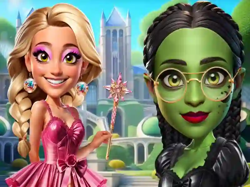 Игра Најдобри пријатели: Вештерка и самовила онлајн