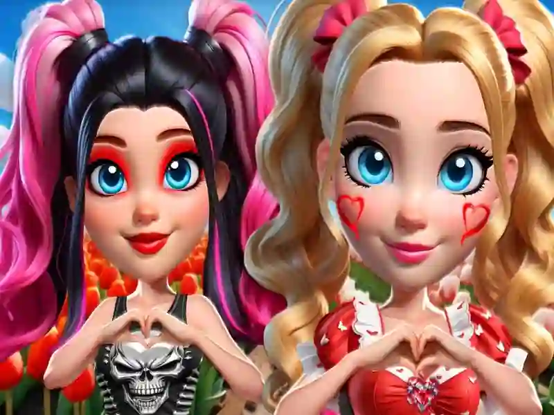 Игра Светли срца: Гламур против панк онлајн