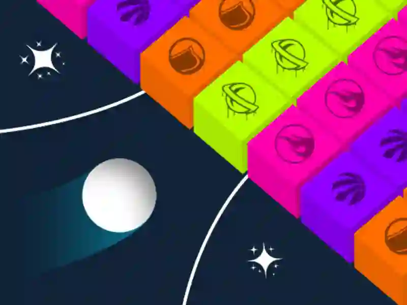 Игра Игра со обоени топки онлајн