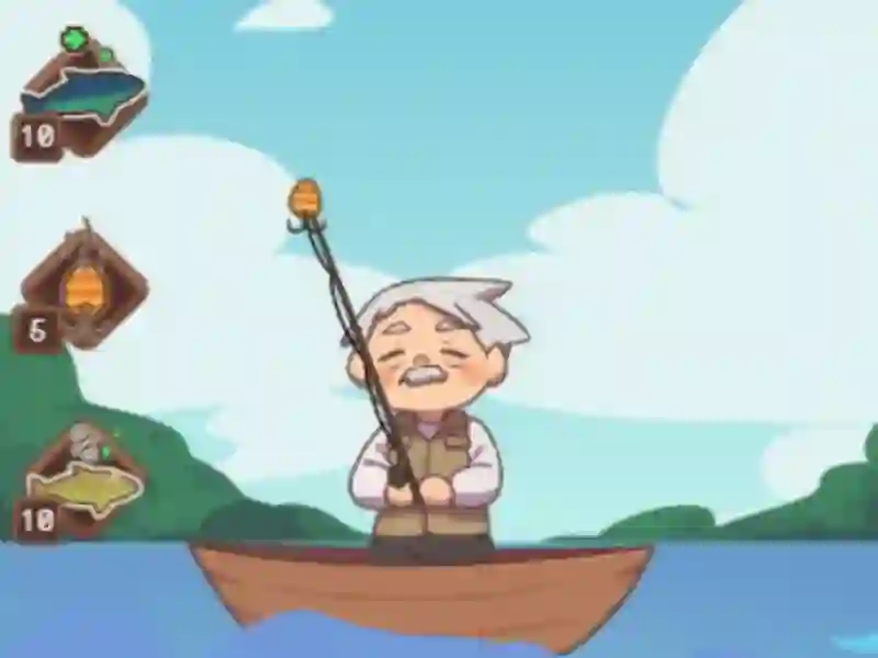 Игра Длабок риболов онлајн