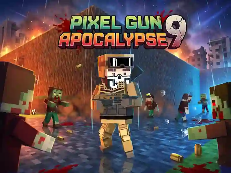 Игра Pixel gun apocalypse 9 онлајн