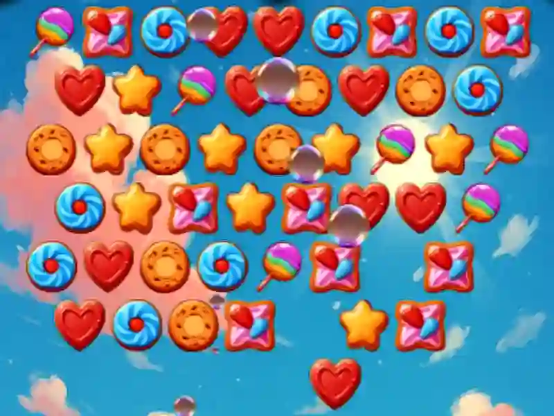 Игра Тројно фрлање слатки онлајн