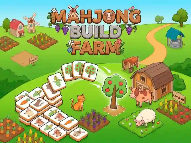Игра Mahjong Build Farm онлајн
