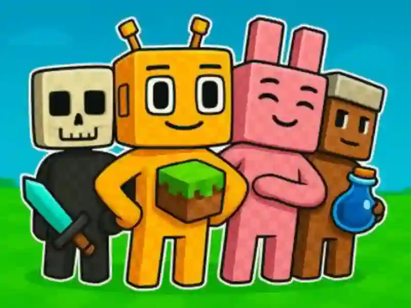 Игра Се распрскува во светот на Minecraft онлајн
