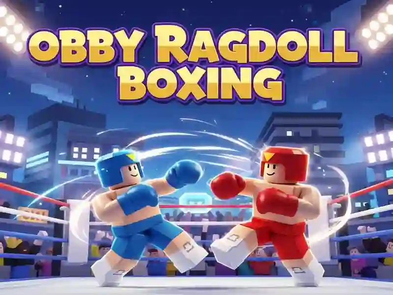 Игра Obby Ragdoll Boxing онлајн
