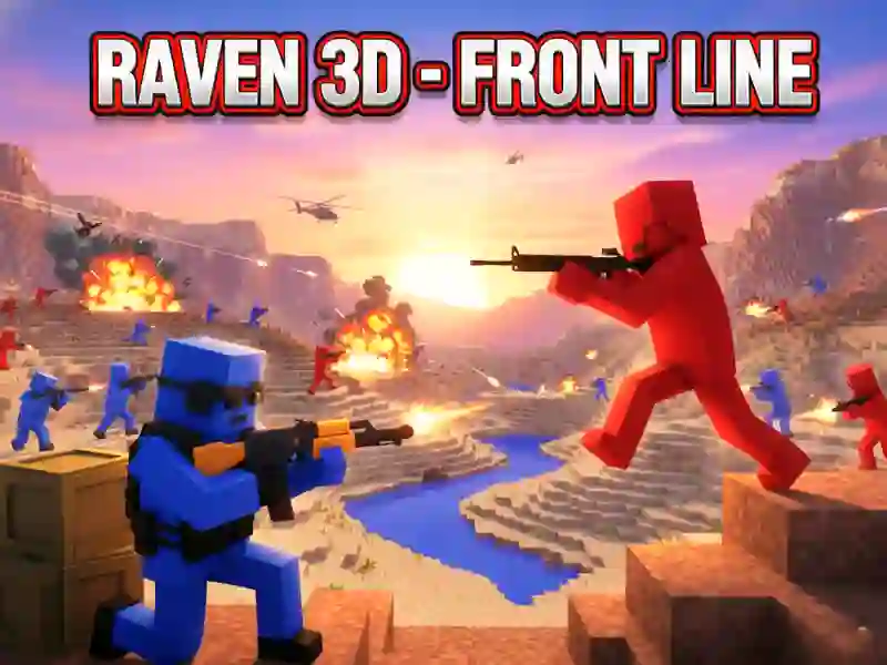 Игра Raven 3D: Frontline онлајн