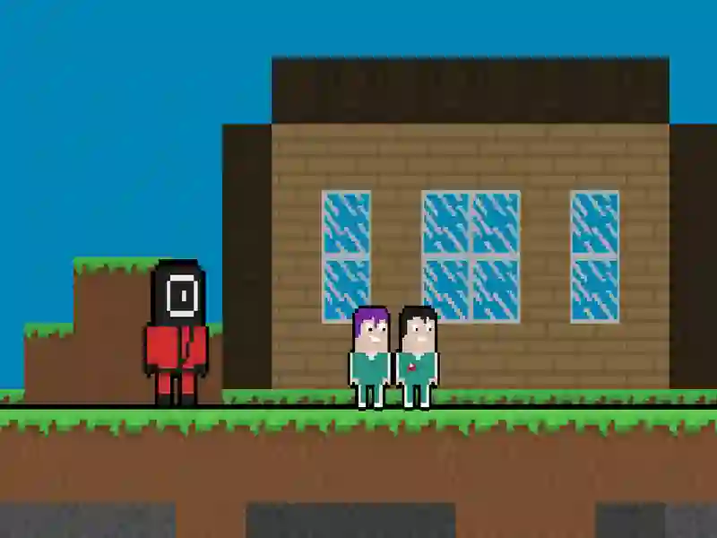 Игра Играње Калмара: Бегство од блок светот онлајн