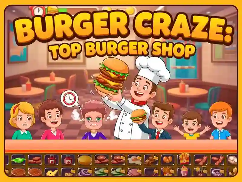 Игра Crazy Burger: Најдобра продавница за бургери онлајн