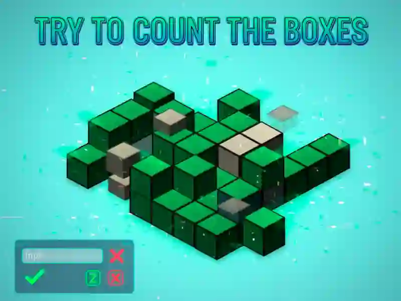 Игра Обидете се да ги броите кутиите онлајн