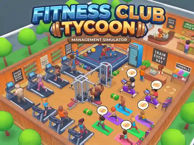 Игра Fitness Club Tycoon онлајн