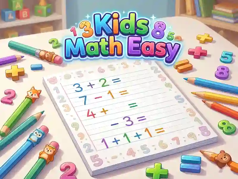 Игра Kids Math Easy онлајн