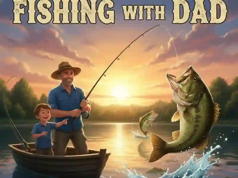 Игра Риболов со тато онлајн