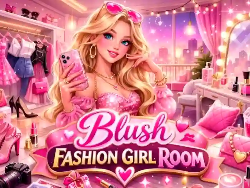 Игра Blush Fashion Girl Room онлајн