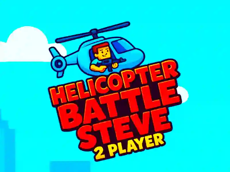 Игра Битка со хеликоптер Стив 2 играчи онлајн Игра Битка со хеликоптер Стив 2 играчи онлајн