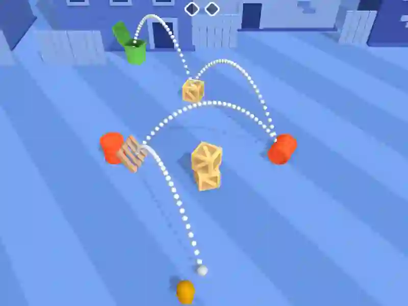 Игра Поминете ја топката 3Д онлајн