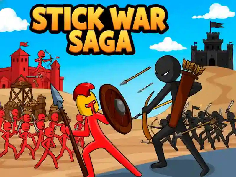 Игра Stickman War: Saga онлајн