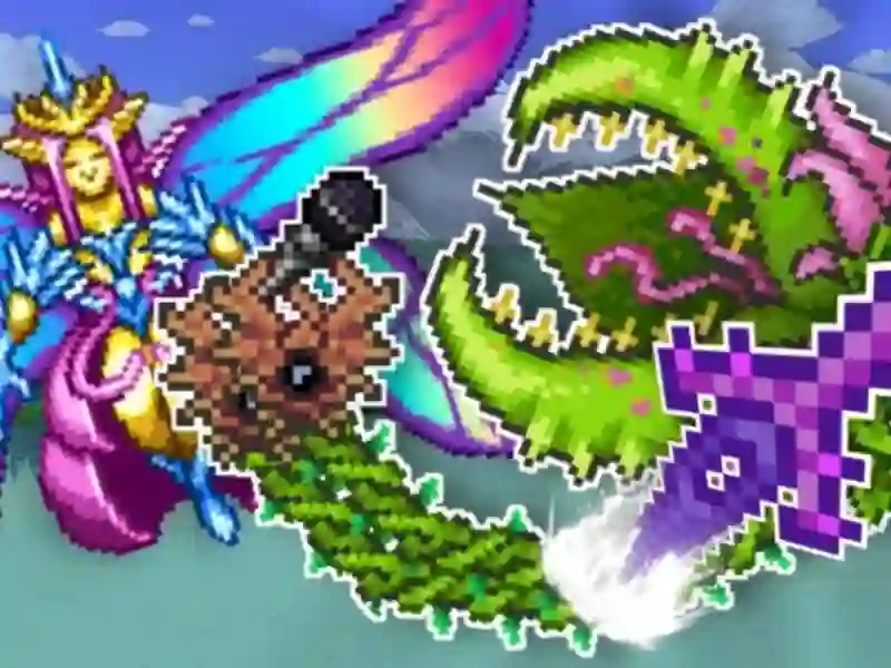 Игра Терарија песок онлајн