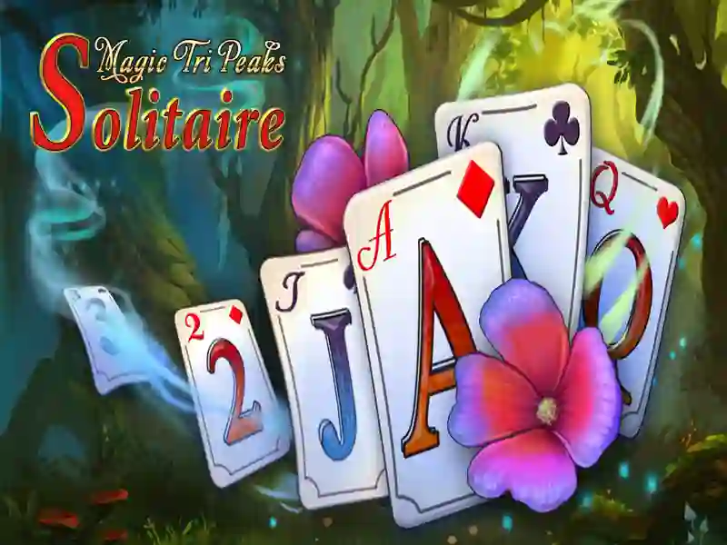 Игра Magic Solitaire: Три врвови онлајн