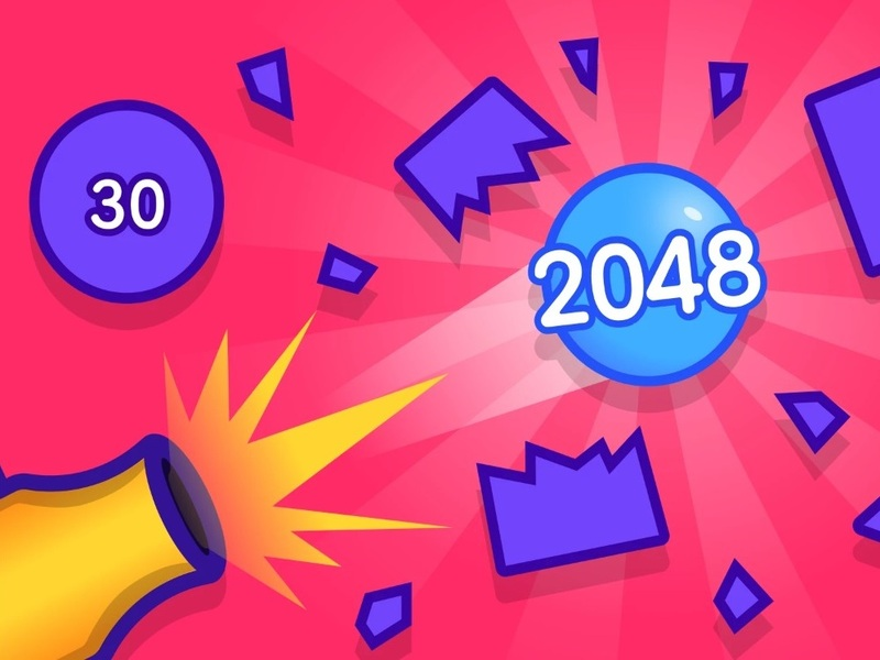 Игра 2048 Уништување на блокови онлајн