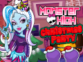 Игра Monster High Божиќна забава онлајн