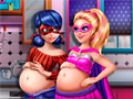 Игра Херојски кукли Бремени BFFs  онлајн