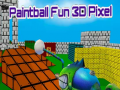 Игра Забава Paintball 3D Пиксел онлајн