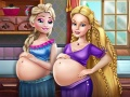 Игра Среќни Принцези Бремени Најдобри Пријателки онлајн