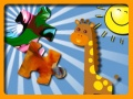Игра Пат puzzle на егзотични животни онлајн