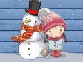 Игра Зимска слагалица онлајн