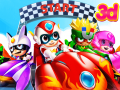 Игра Цртаните Автомобилски Забрзувања 3D онлајн