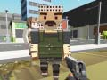 Игра Block Pixel Полицаец: Изработка на Оружје во Светот на Крадците онлајн