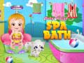 Игра Спа Бања Бебе Хејзел онлајн