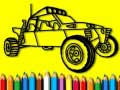 Игра Повраток во школа: Книга за бојање на рали автомобили онлајн