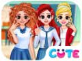 Игра BFF Princess Враќање во Училиштето онлајн