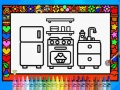 Игра Боја и украсување на простории онлајн