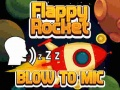 Игра Flappy Raketa Со Дување онлајн