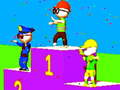 Игра Knockout Fall Guys 3D Кралска трка онлајн