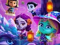 Игра Супер Чудовиште Хелоуин Пазл онлајн