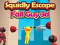 Игра Бега на Калмар: Fall Guy 3D онлајн