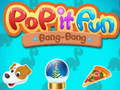 Игра Pop it Забава Bang-Bang онлајн