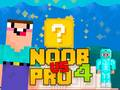 Игра Noob против Pro 4 Среќен Блок онлајн