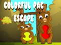 Игра Шарена Pac Убег онлајн