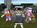 Игра Блокирачка боја Арена 3D: Опстанок со Зомби онлајн
